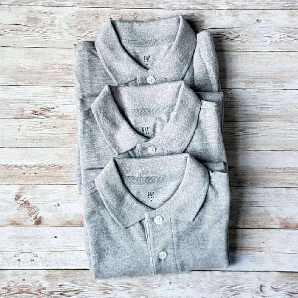 GAP Polo Shirt Bundle in Grey